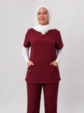 Rosaline Burgundy Female Cut