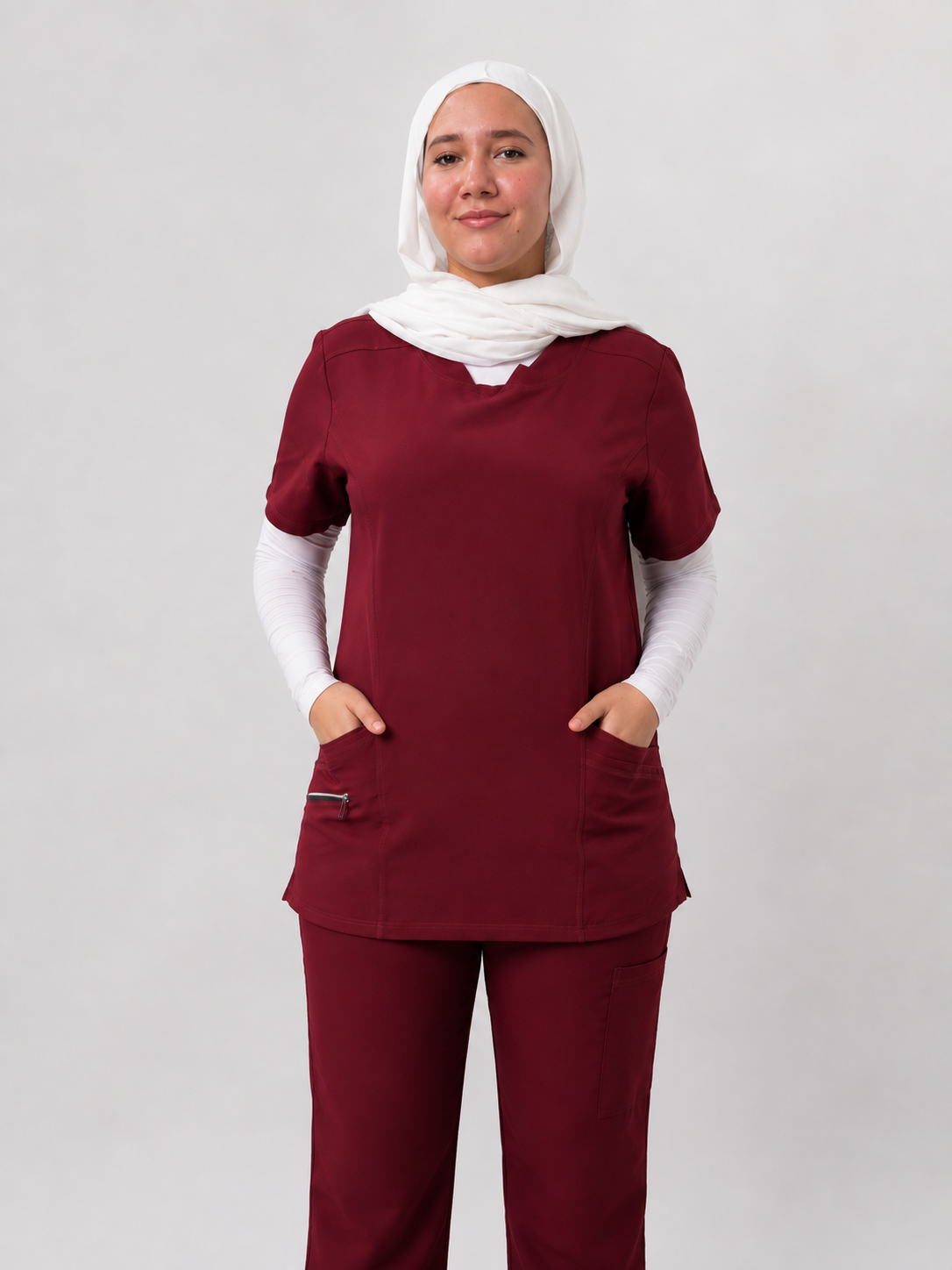 Rosaline Burgundy Female Cut