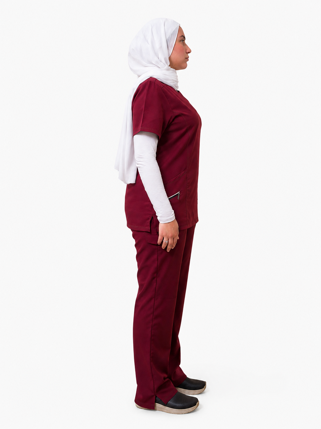 Rosaline Burgundy Female Cut