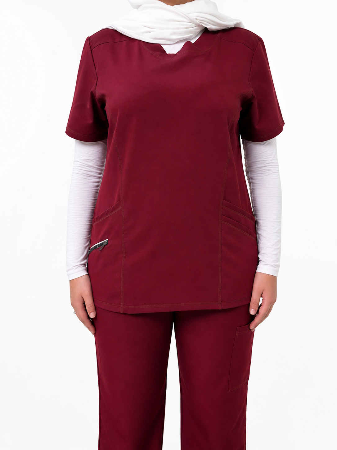 Rosaline Burgundy Female Cut