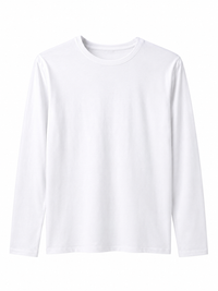 White Long Sleeve Under Scrub