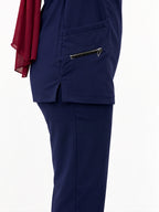 Rosaline Navy Female Cut