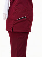 Rosaline Burgundy Female Cut