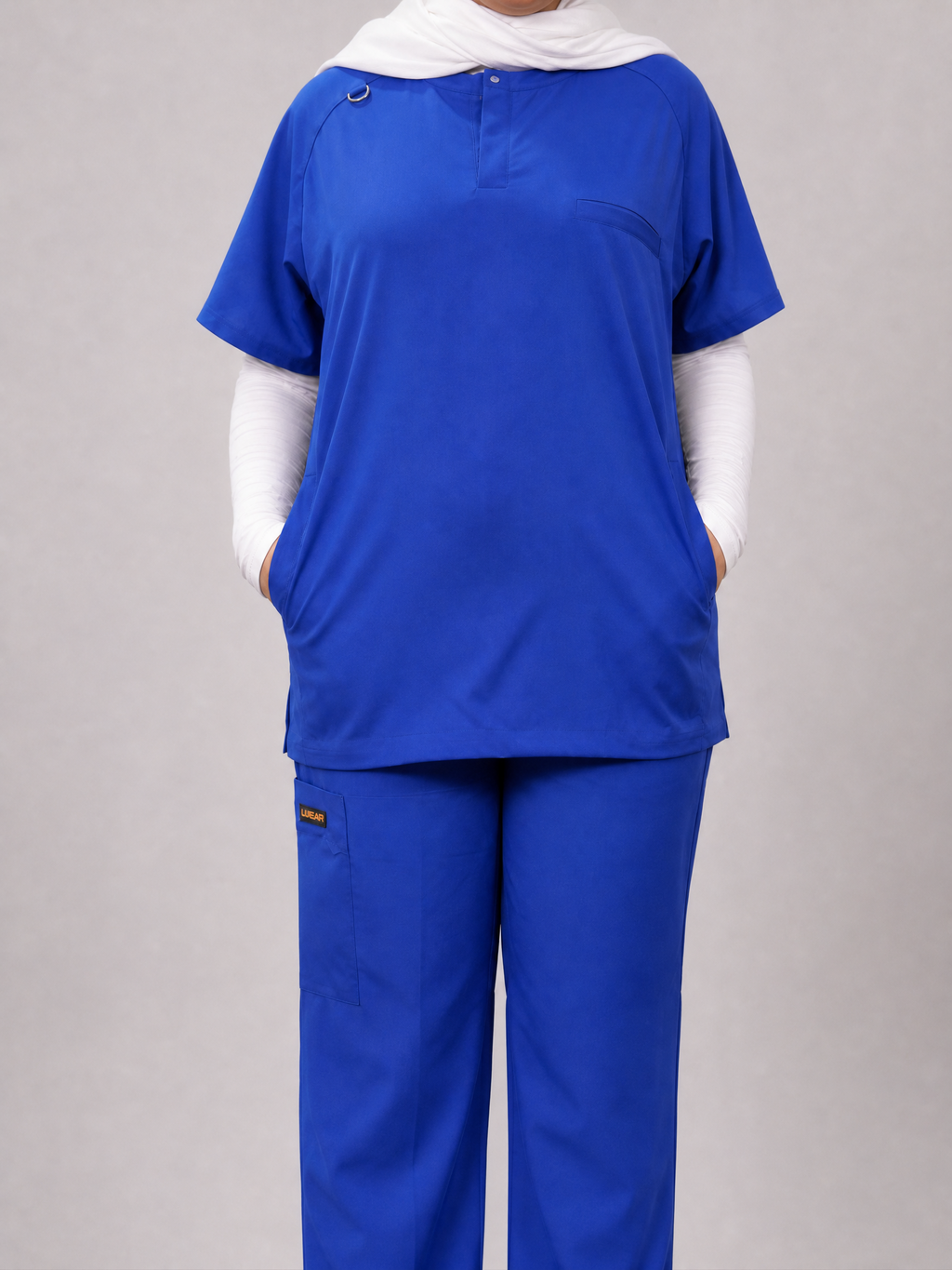 Rosaline Royal Blue Half Collar