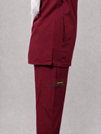 Rosaline Burgundy Half Collar