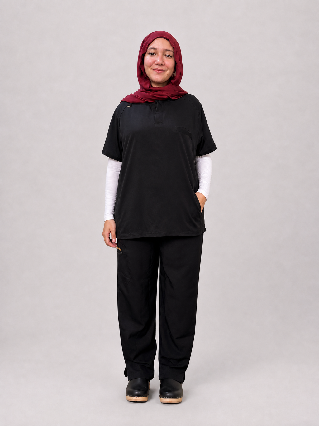 Rosaline Black Half Collar