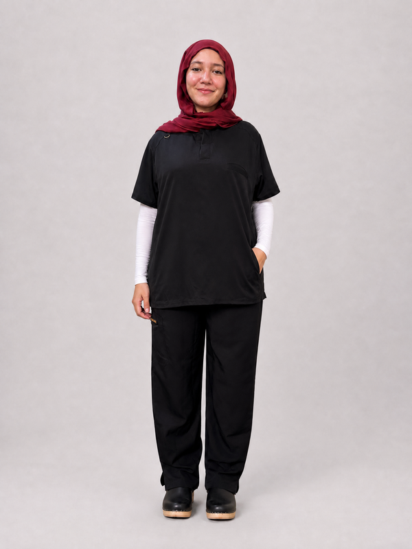 Half Collar Unisex Scrubs